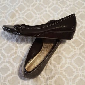 💥FINAL!!💥 Brown Patent Flats